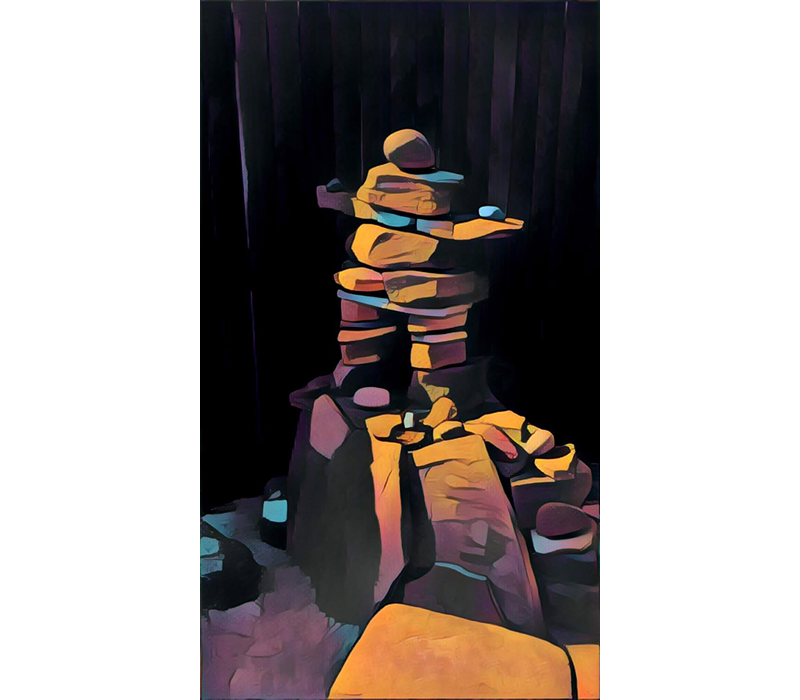 Judgement page image of rock tower