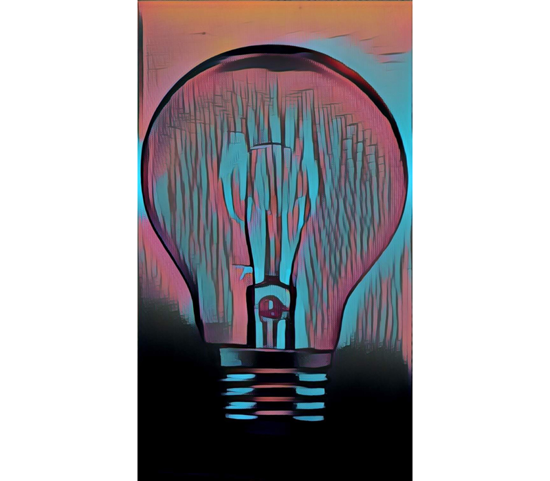 Relational reasoning page image of light bulb
